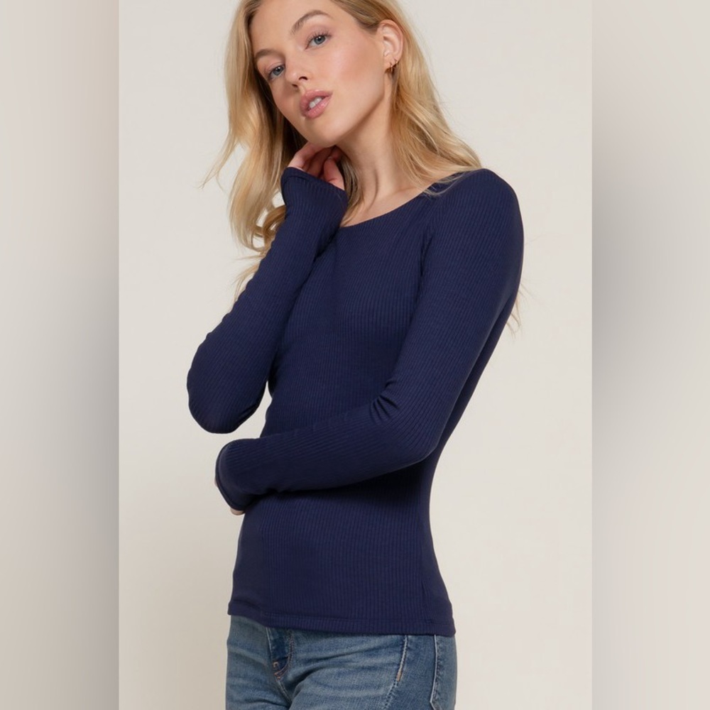 Long Sleeve Crew Neck Tee